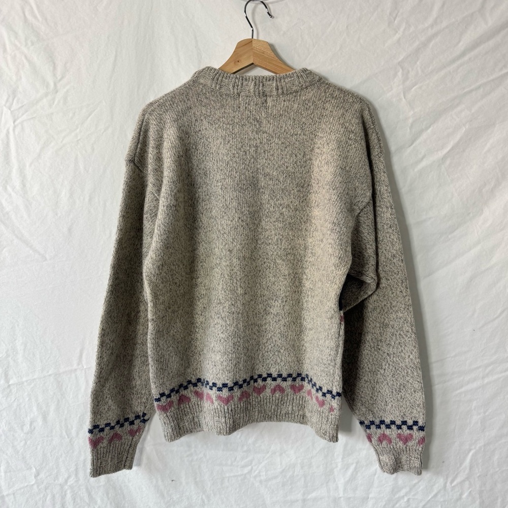 Vintage 80s Woolrich Wool Teacher Sweater - Picture 4 of 13